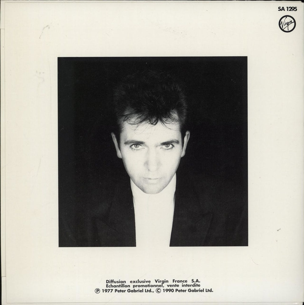 Peter Gabriel Solsbury Hill French Promo 7" vinyl single (7 inch record / 45)