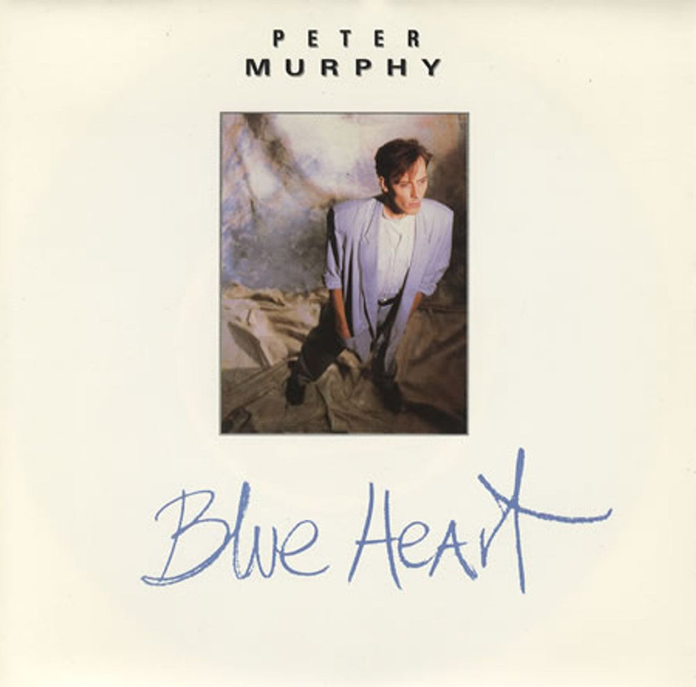 Peter Murphy Blue Heart UK 7" vinyl single (7 inch record / 45) BEG162