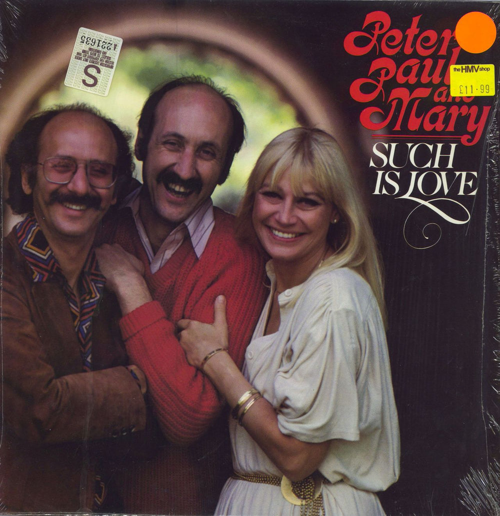 Peter Paul & Mary Such Is Love US vinyl LP album (LP record) 830331