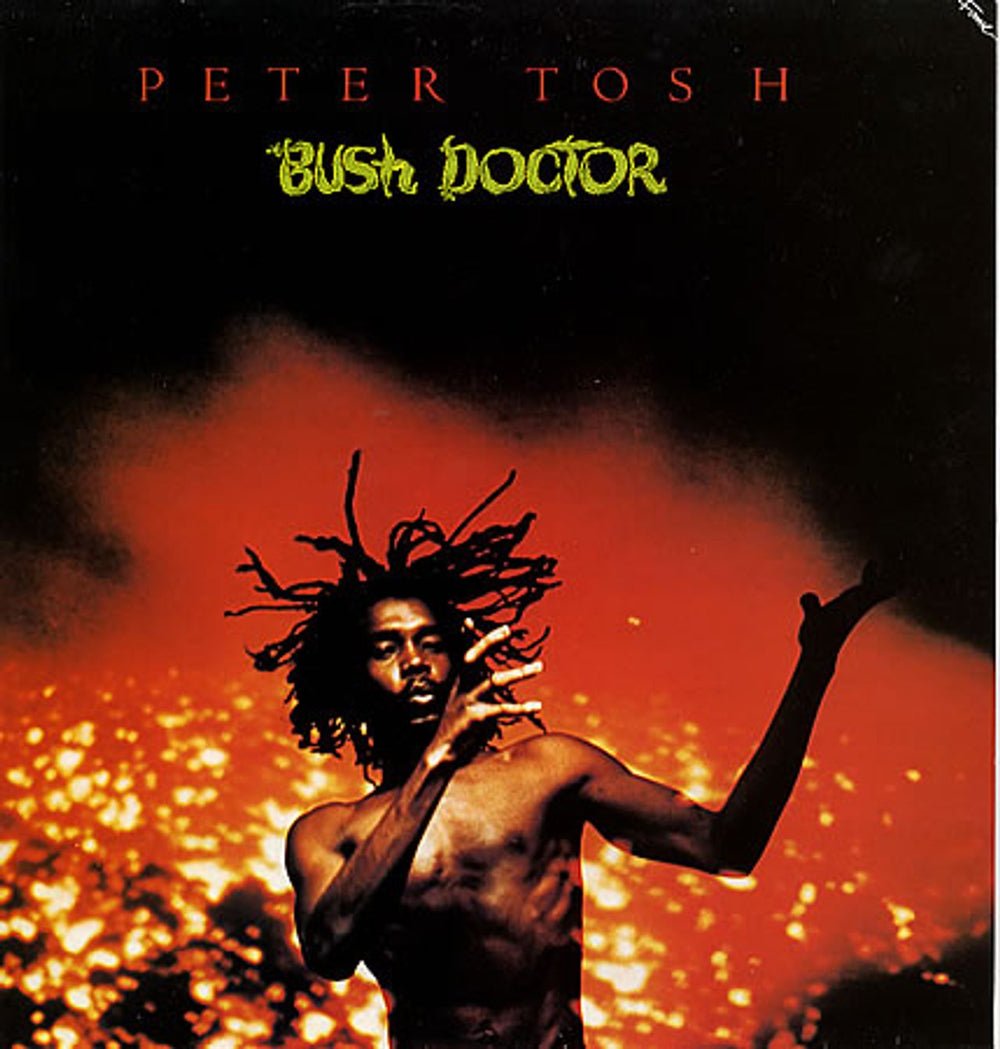 Peter Tosh Bush Doctor UK vinyl LP album (LP record) FA413139
