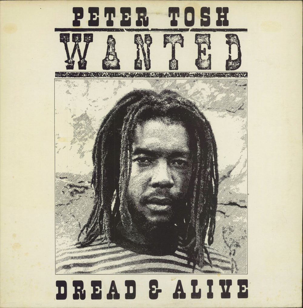 Peter Tosh Wanted Dread Or Alive UK vinyl LP album (LP record) CUNS39113