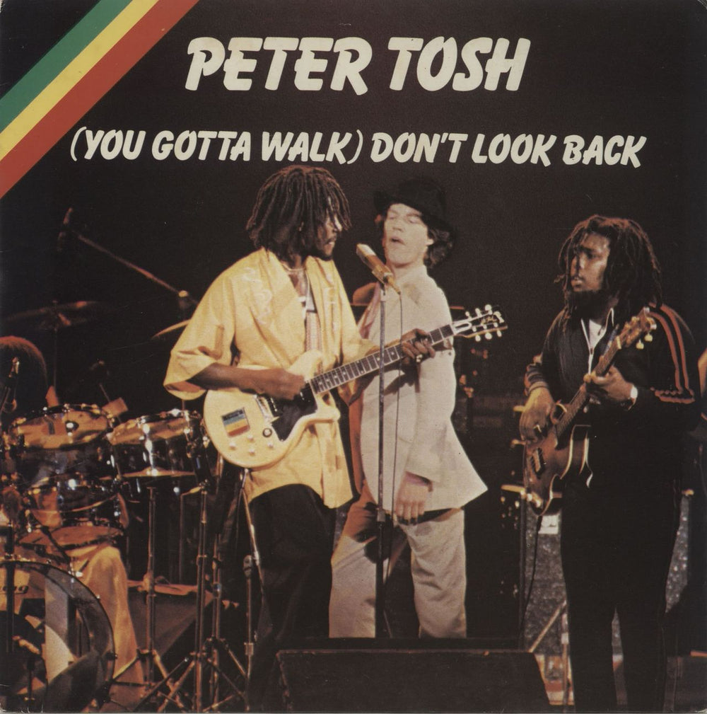 Peter Tosh (You Gotta Walk) Don't Look Back - P/S UK 7" vinyl single (7 inch record / 45) EMI2859