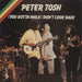 Peter Tosh (You Gotta Walk) Don't Look Back - P/S UK 7" vinyl single (7 inch record / 45) EMI2859