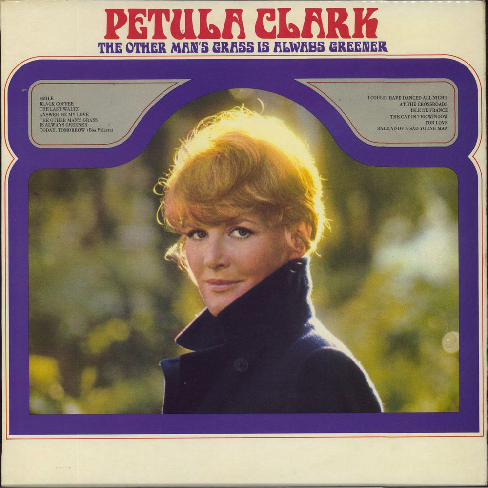 Petula Clark The Other Man's Grass Is Always Greener - EX UK vinyl LP album (LP record) NPL18211