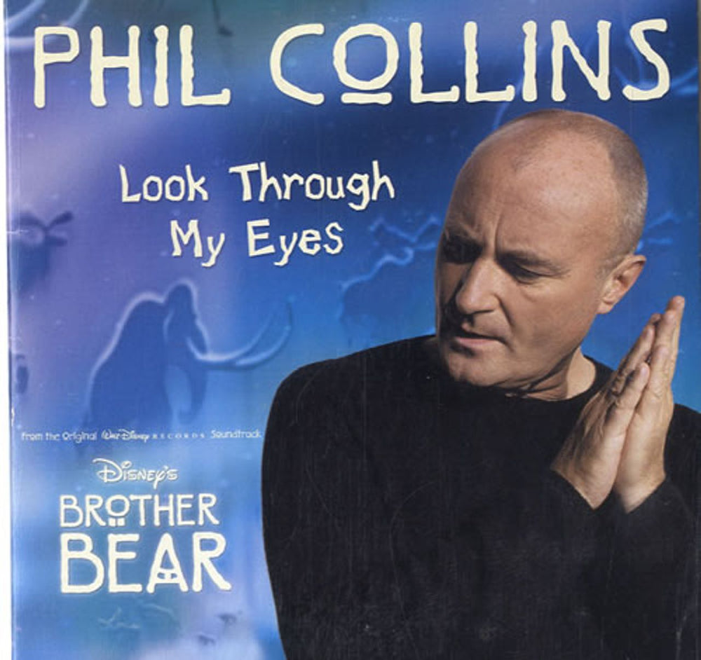 Phil Collins Look Through My Eyes German Promo CD single (CD5 / 5") PRO4311