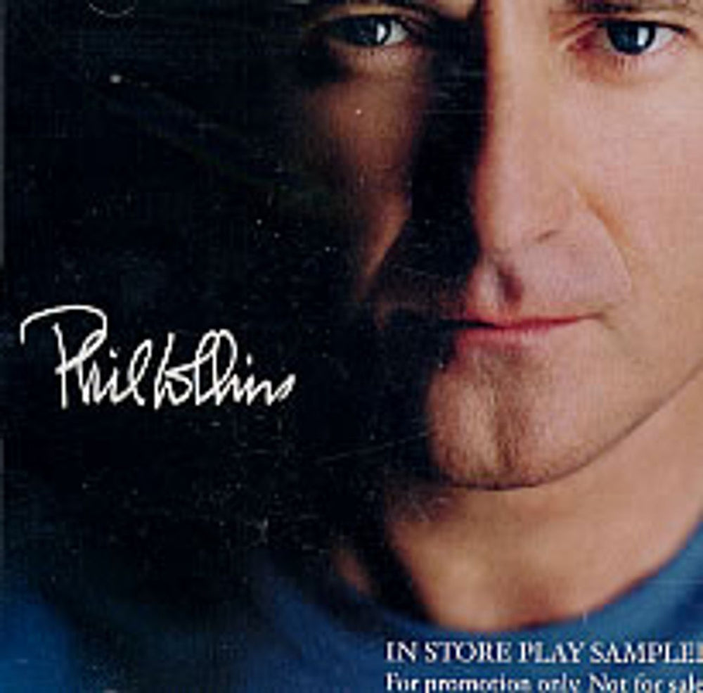 Phil Collins Testify In-Store Play Sampler US Promo CD single (CD5 / 5") PRCD300989