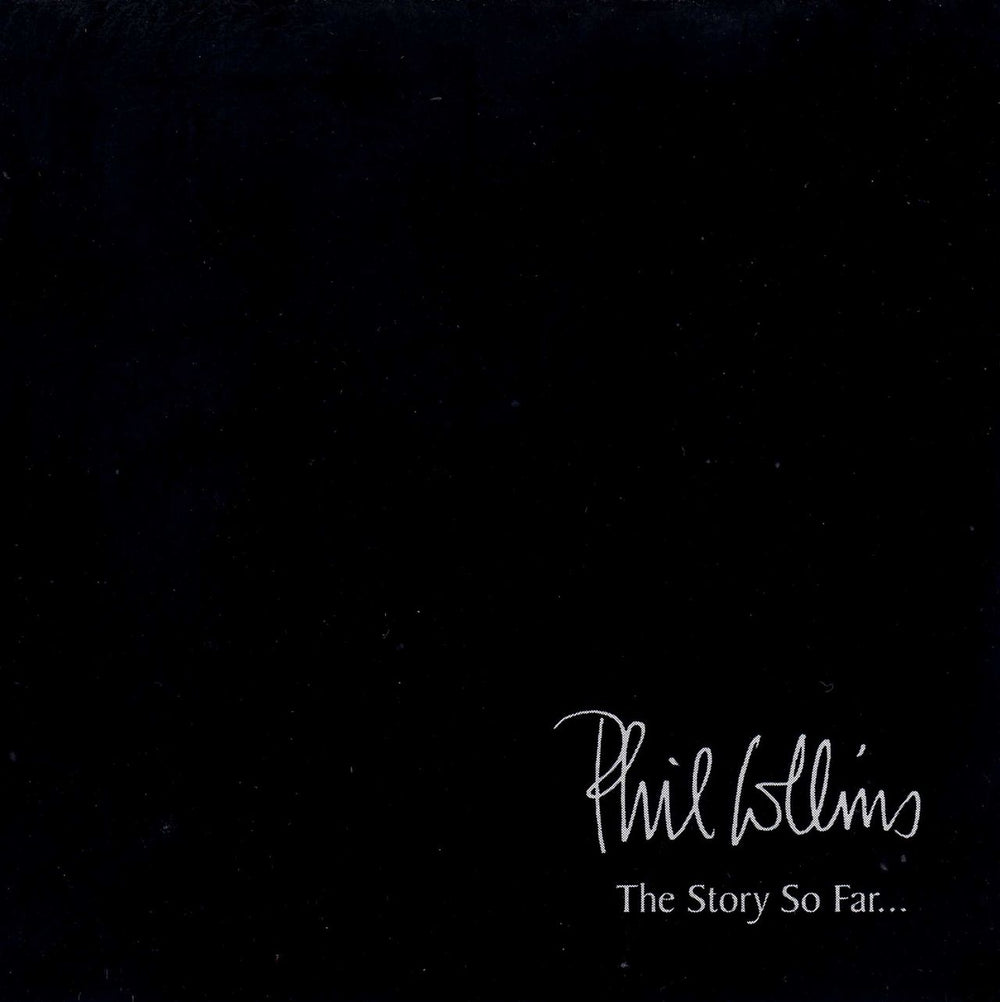 Phil Collins The Story So Far... UK Promo CD album (CDLP) PC001