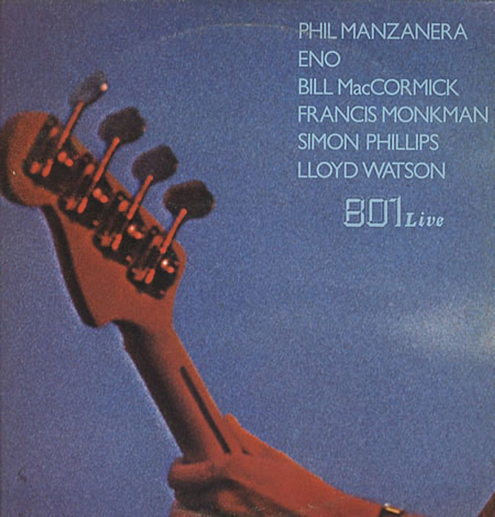 Phil Manzanera 801 Live UK vinyl LP album (LP record) ILPS9444