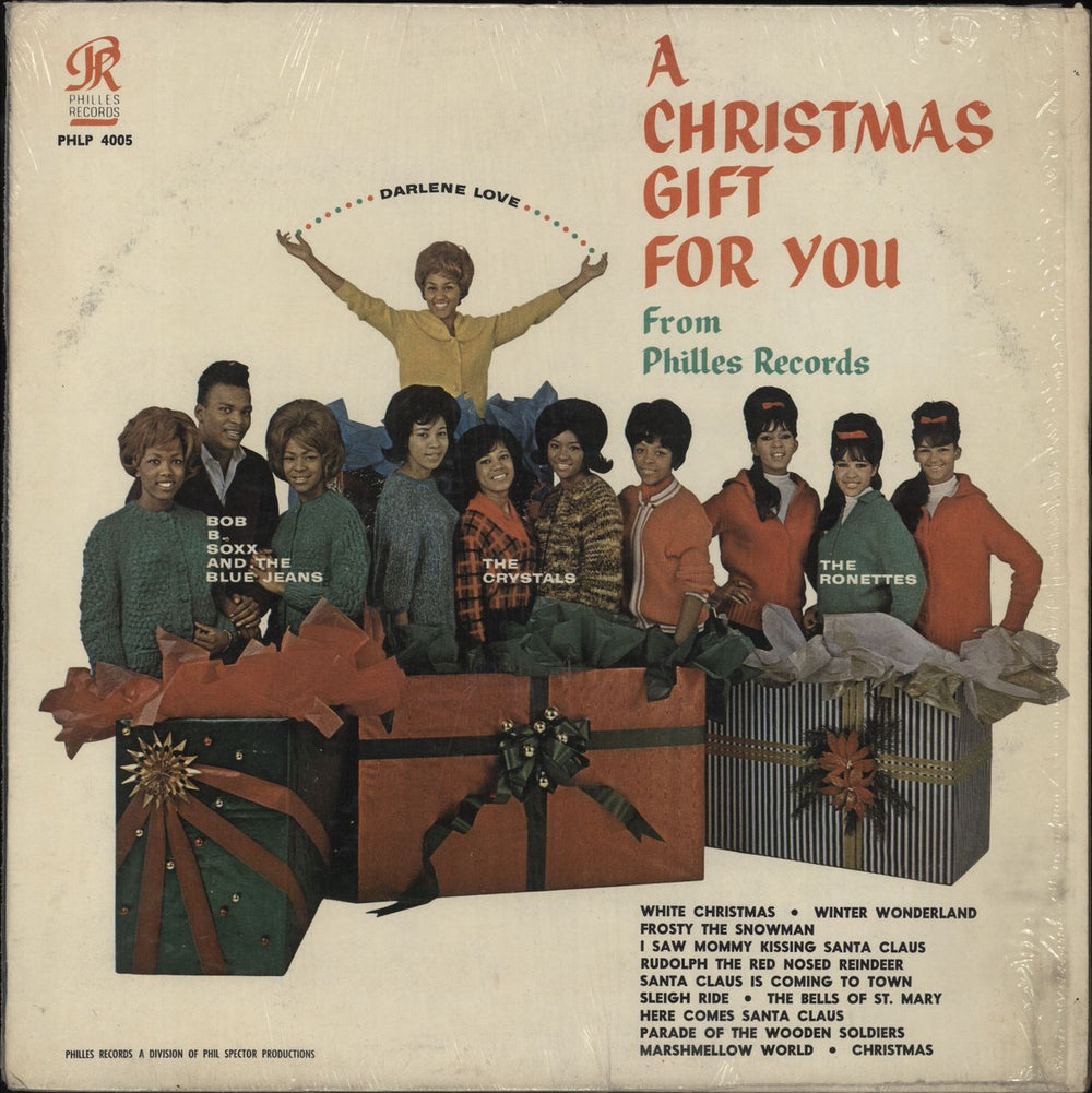 Phil Spector A Christmas Gift For You From Philles Records US vinyl LP album (LP record) PHLP4005