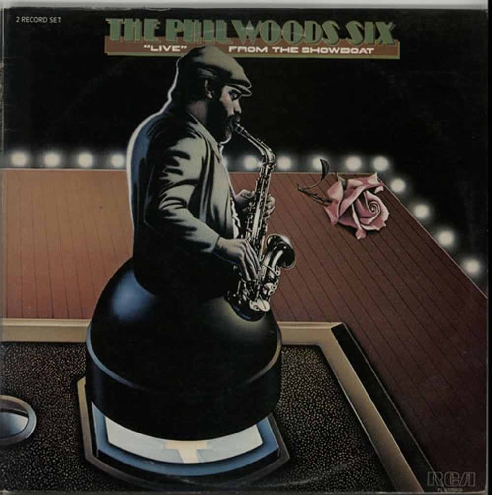 Phil Woods Live From The Showboat - EX UK 2-LP vinyl record set (Double LP Album) PL02202