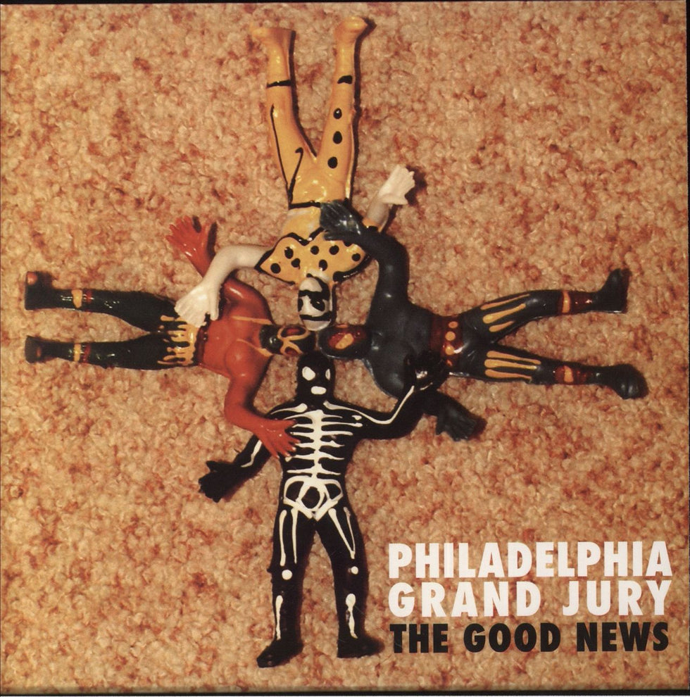 Philadelphia Grand Jury The Good News - Green Vinyl + Numbered Sleeve UK 7" vinyl single (7 inch record / 45) PURE257S