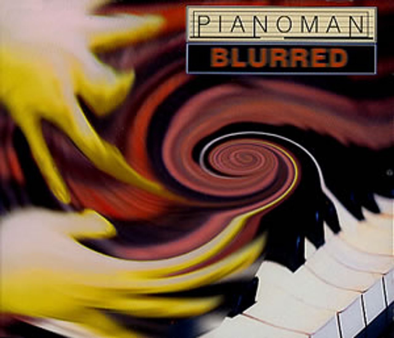 Pianoman Blurred UK CD single (CD5 / 5") TABCD243