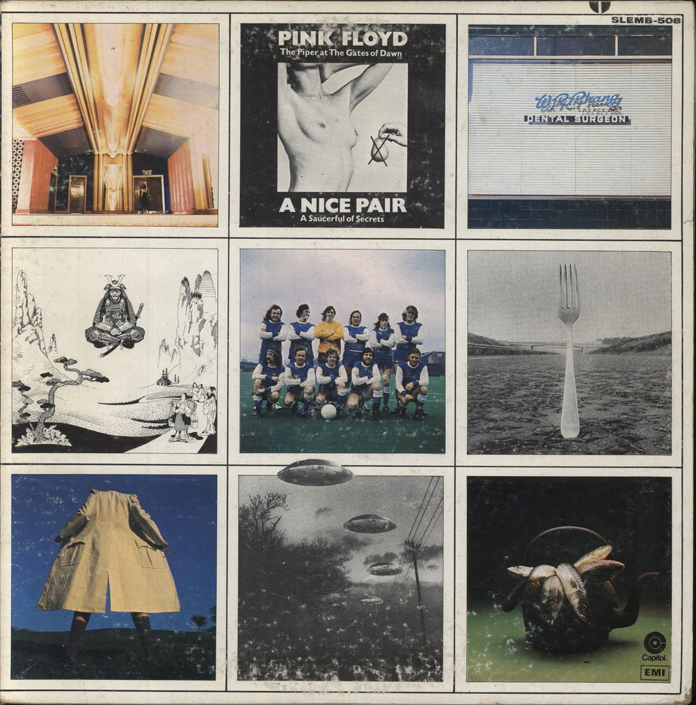 Pink Floyd A Nice Pair Mexican 2-LP vinyl record set (Double LP Album) SLEMB-508