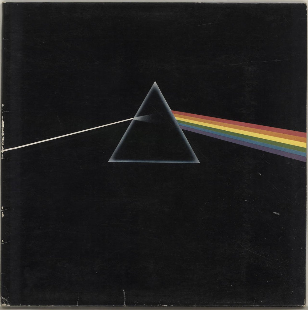 Pink Floyd The Dark Side Of The Moon - 7th - Complete - EX UK vinyl LP album (LP record) SHVL804