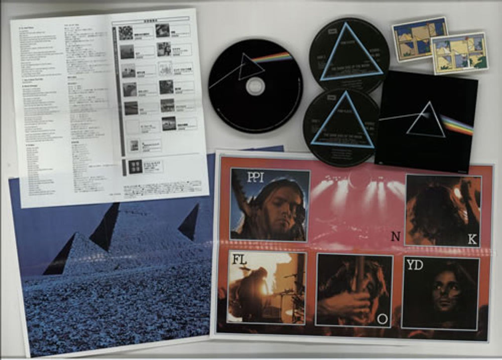 Pink Floyd The Dark Side Of The Moon + Obi Japanese CD album (CDLP) PINCDTH192782