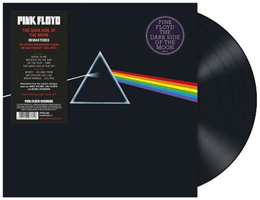 Pink Floyd The Dark Side Of The Moon - Remastered 180 Gram - Sealed UK vinyl LP album (LP record) 5099902987613