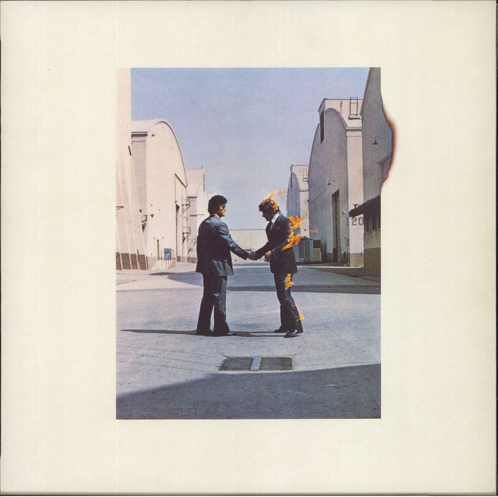 Pink Floyd Wish You Were Here - 1st - Complete - VG UK vinyl LP album (LP record) SHVL814