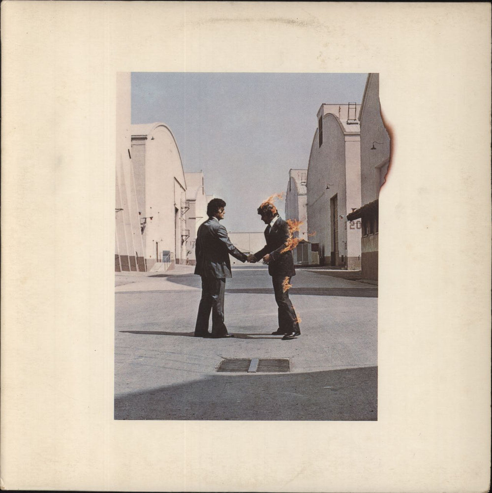 Pink Floyd Wish You Were Here - 2nd - VG UK vinyl LP album (LP record) SHVL814