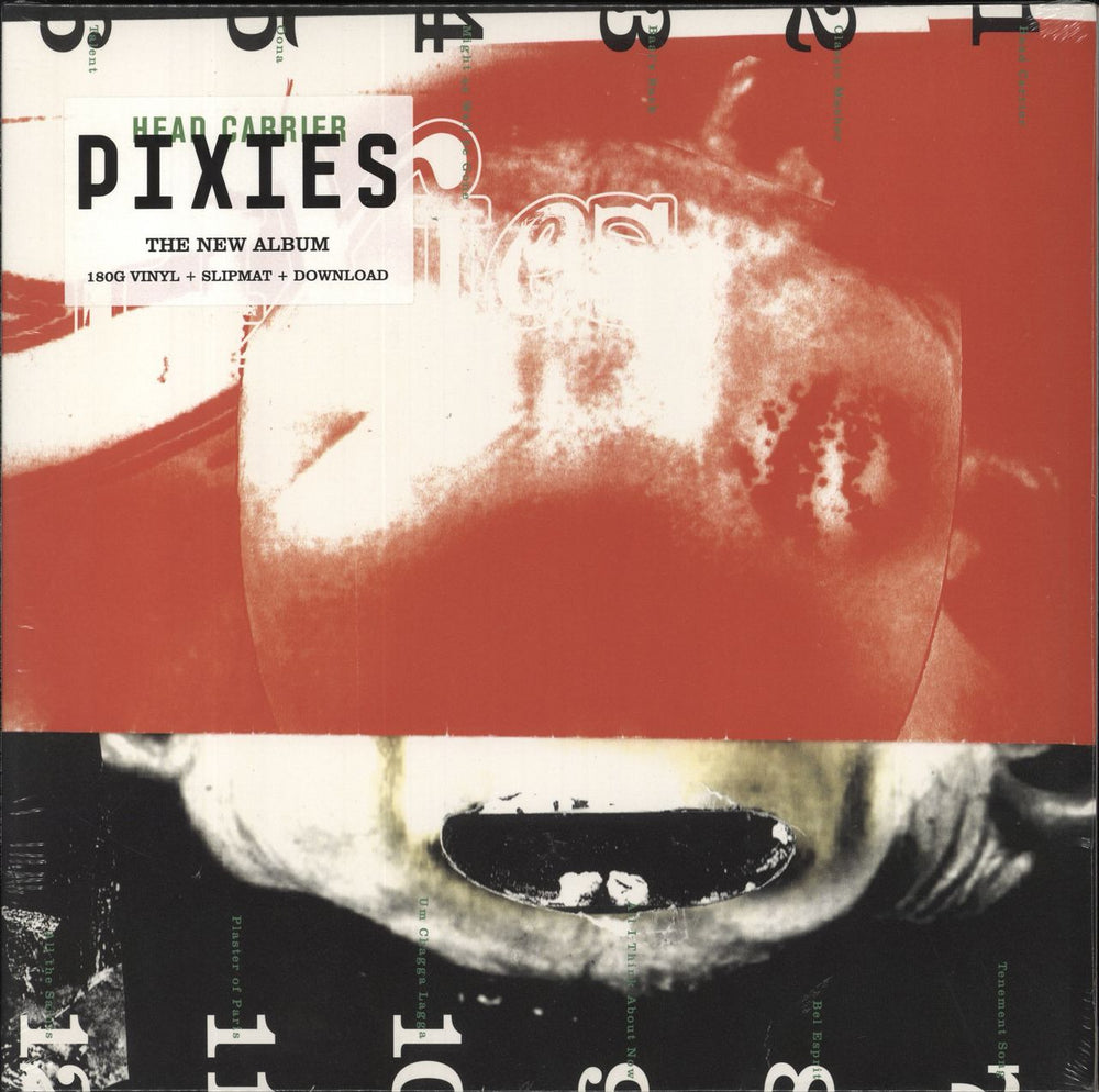 Pixies Head Carrier + Slipmat US vinyl LP album (LP record) PMX018LPX