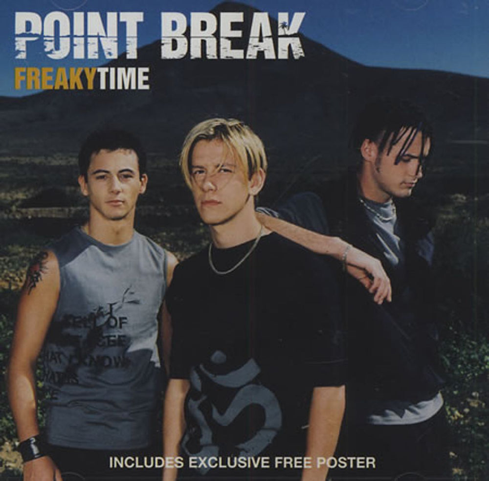 Point Break Freaky Time UK CD single (CD5 / 5") WEA265CD1