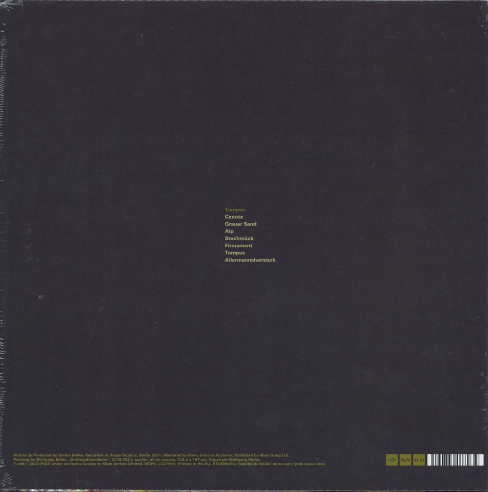 Pole Tempus - Sealed UK 2-LP vinyl record set (Double LP Album) 5400863078034