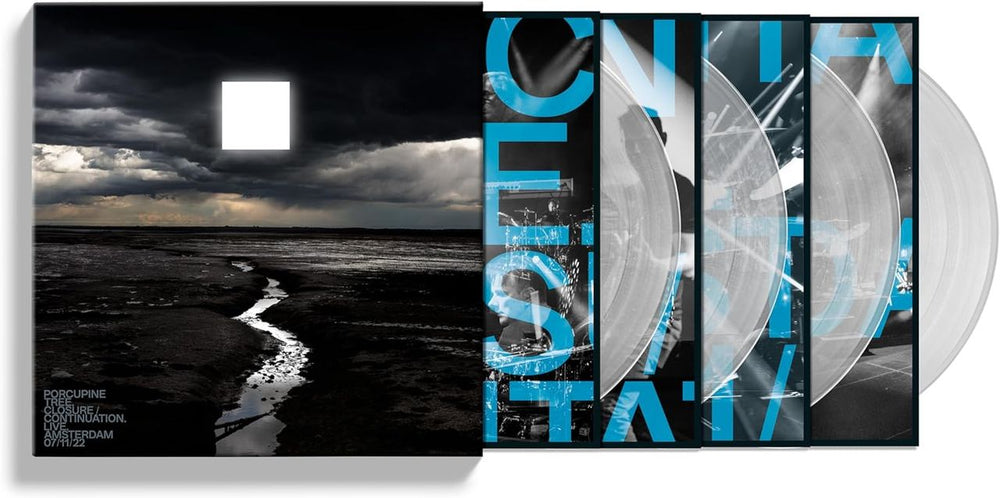 Porcupine Tree Closure/Continuation. Live. Amsterdam 07/11/22 - Clear Vinyl 4LP Box Set - Sealed UK Vinyl Box Set 196588303715
