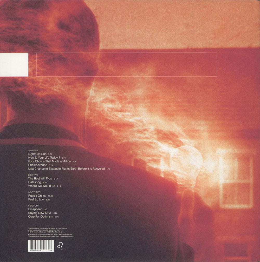 Porcupine Tree Lightbulb Sun - 180gm - White Marbled Vinyl Dutch 2-LP vinyl record set (Double LP Album) 8716059001616