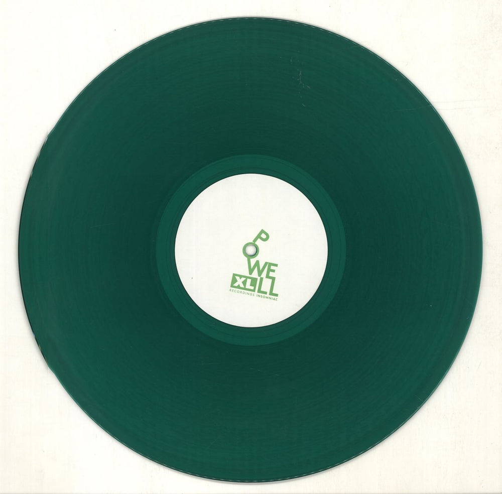 Powell Insomniac - Green Vinyl UK 12" vinyl single (12 inch record / Maxi-single) 634904073015