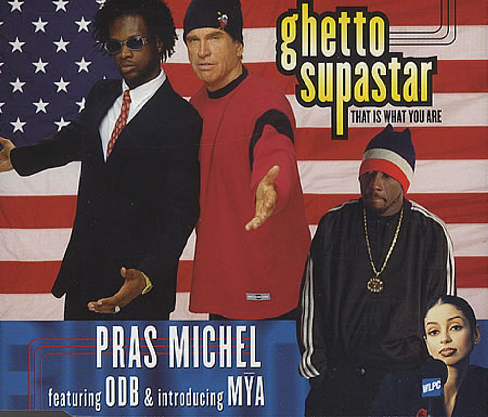 Pras Michel Ghetto Supastar (That Is What You Are) UK CD single (CD5 / 5") IND-94493