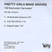 Pretty Girls Make Graves All Medicated Geniuses UK Promo CD-R acetate CD-R ACETATE