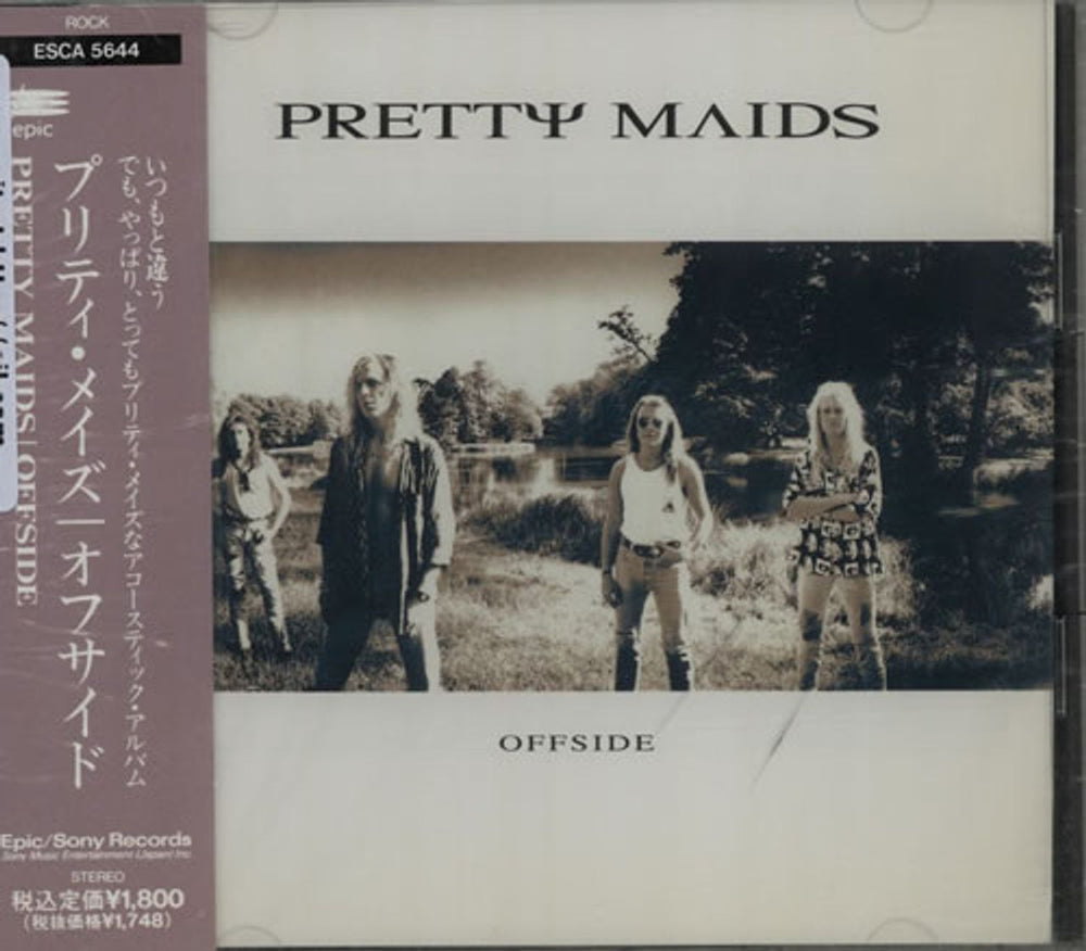 Pretty Maids Offside Japanese Promo CD single (CD5 / 5") ESCA-5644