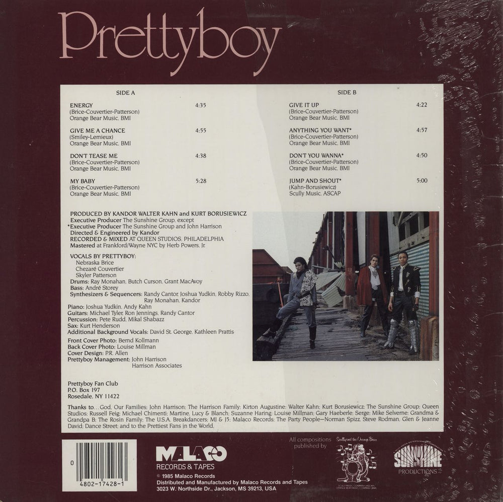 Prettyboy Prettyboy US vinyl LP album (LP record)