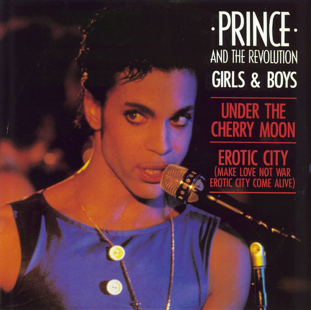 Prince Girls & Boys UK 12" vinyl single (12 inch record / Maxi-single) W8586T