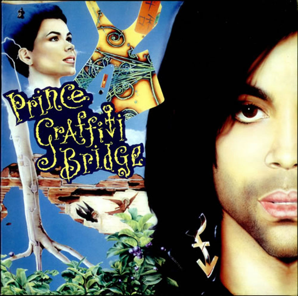 Prince Graffiti Bridge UK 2-LP vinyl record set (Double LP Album) WX361