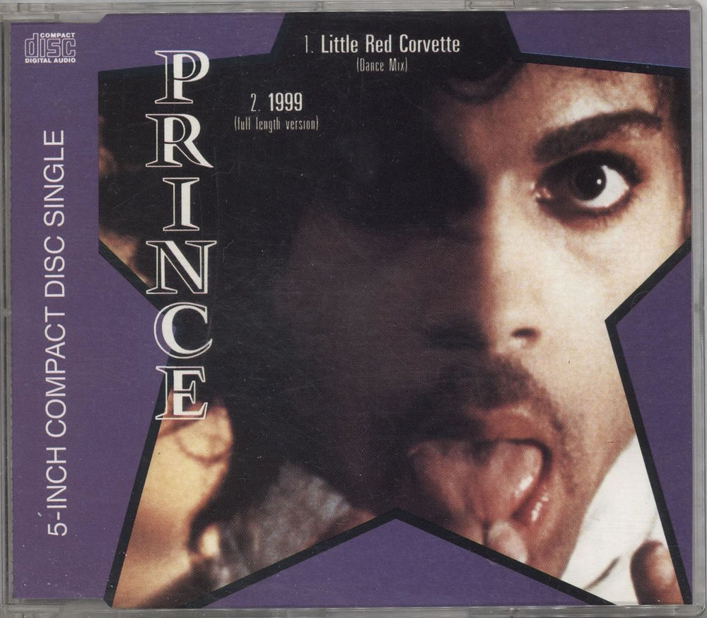 Prince Little Red Corvette German CD single (CD5 / 5") 7599-21184-2