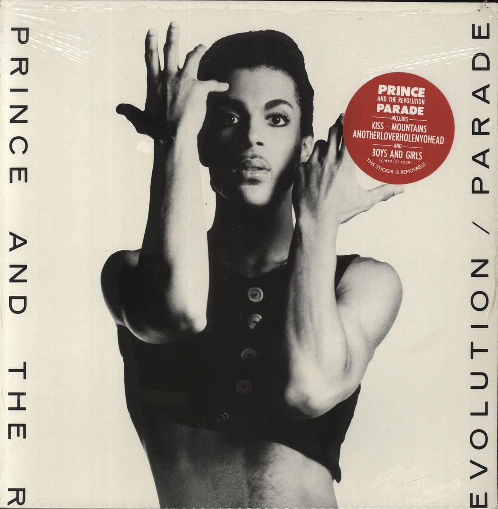 Prince Parade + Stickered Shrink UK vinyl LP album (LP record) WX39