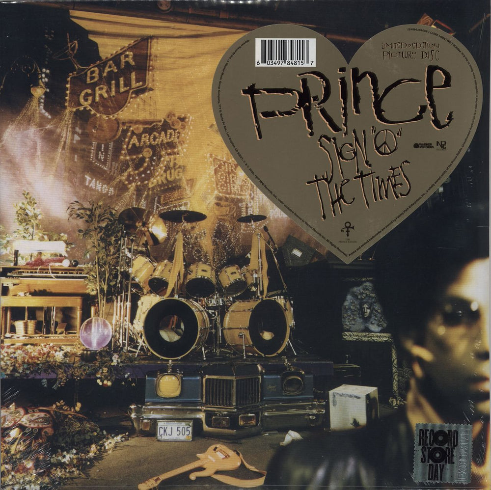 Prince Sign O The Times - Picture Disc - RSD 2020 - Sealed UK picture disc LP (vinyl picture disc album) RRP125577