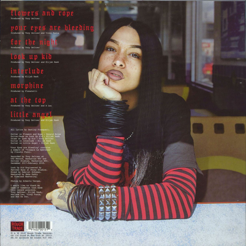 Princess Nokia A Girl Cried Red - Red Vinyl UK 12" vinyl single (12 inch record / Maxi-single) 191402001310
