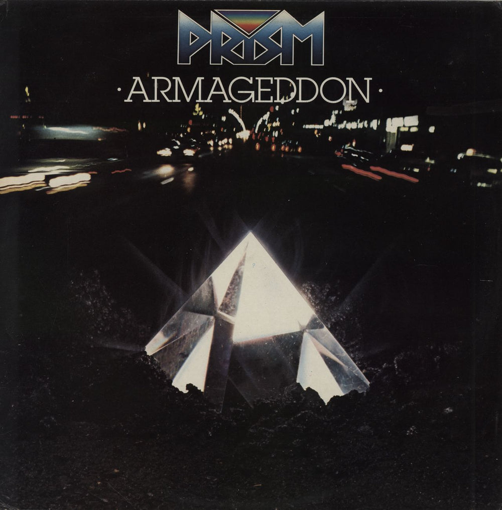 Prism (Canadian) Armageddon UK vinyl LP album (LP record) E-ST12051