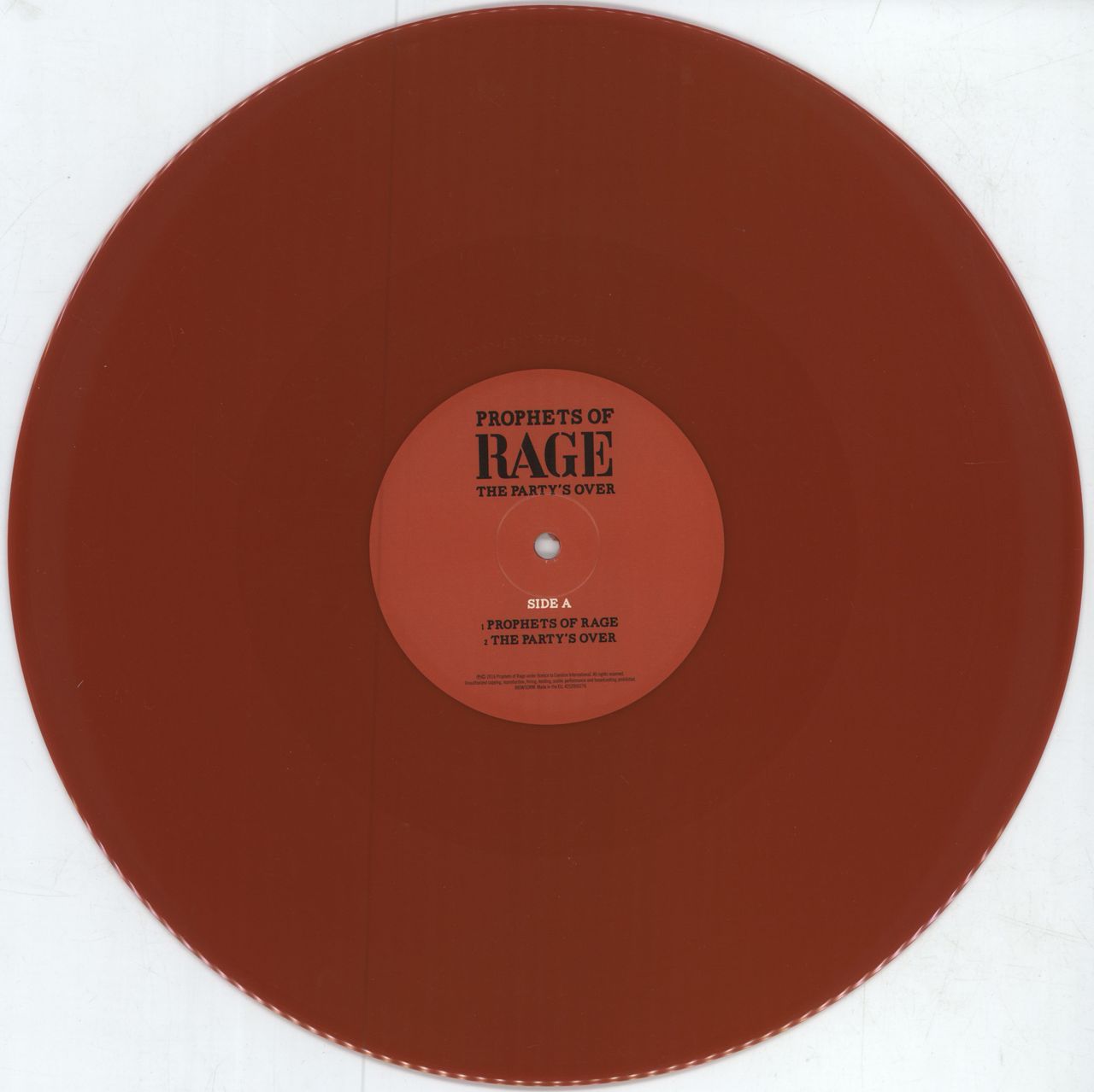 Of The Party's - Red Vinyl UK 12" vinyl — RareVinyl.com