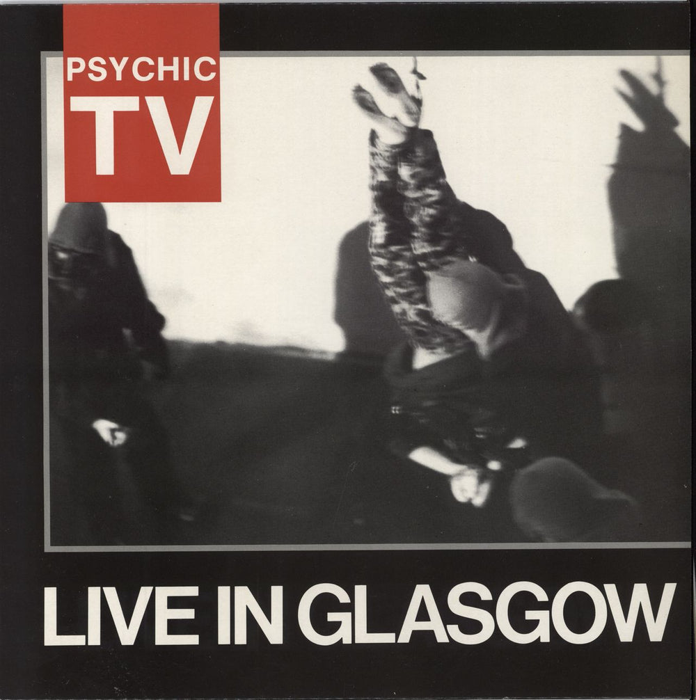 Psychic TV Live In Glasgow UK vinyl LP album (LP record) TOPY016