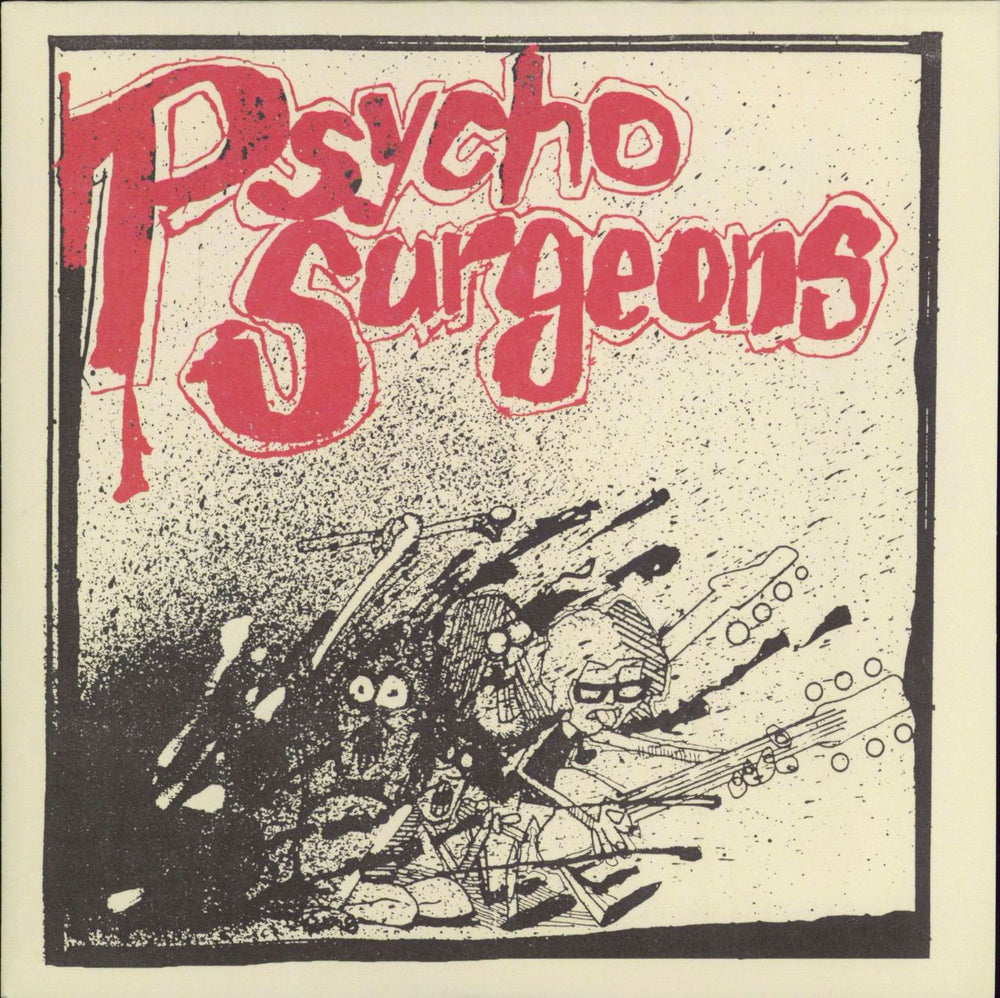 Psycho Surgeons Crush On You Australian 7" vinyl single (7 inch record / 45) BRC-011