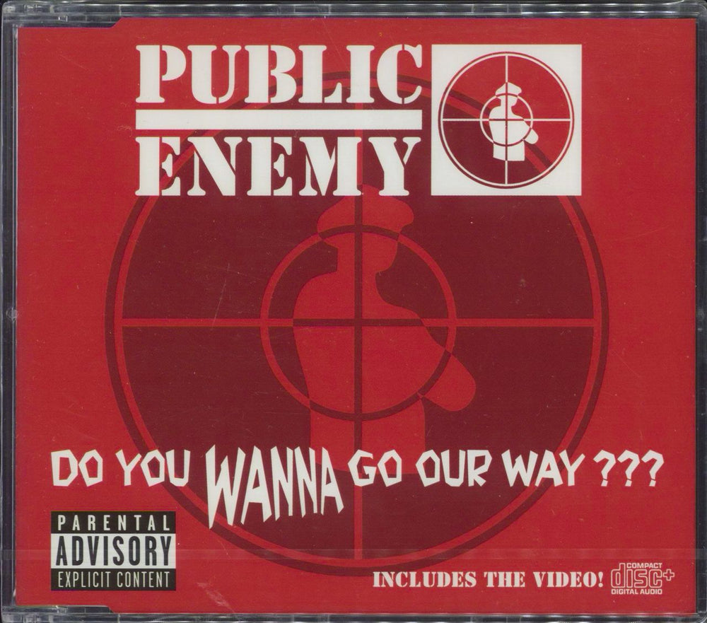 Public Enemy Do You Wanna Go Our Way??? - Sealed UK CD single (CD5 / 5") PIASX005CDX