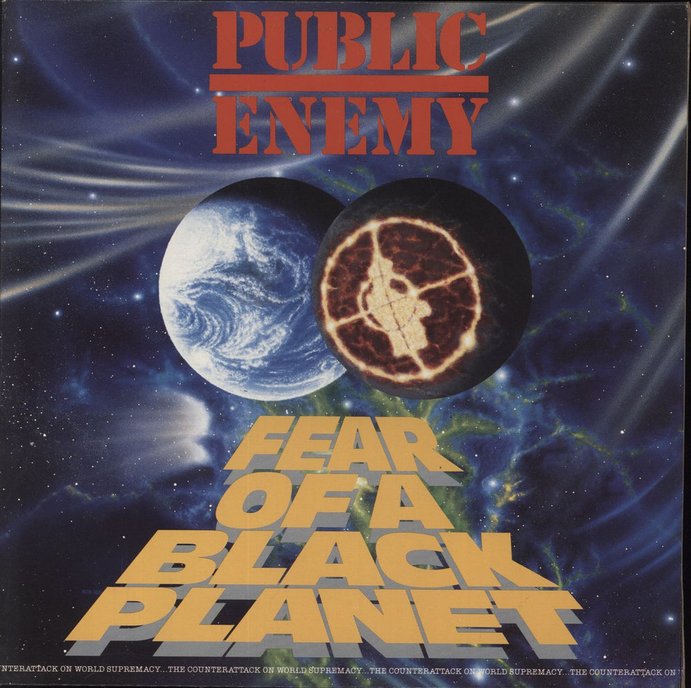 Public Enemy Fear Of A Black Planet Dutch vinyl LP album (LP record) 4662811