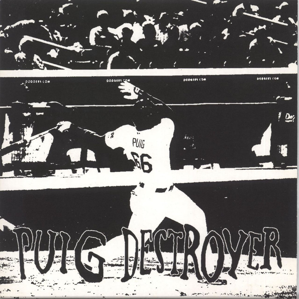 Puig Destroyer Puig Destroyer - Blue and White split vinyl US 7" vinyl single (7 inch record / 45) NONE