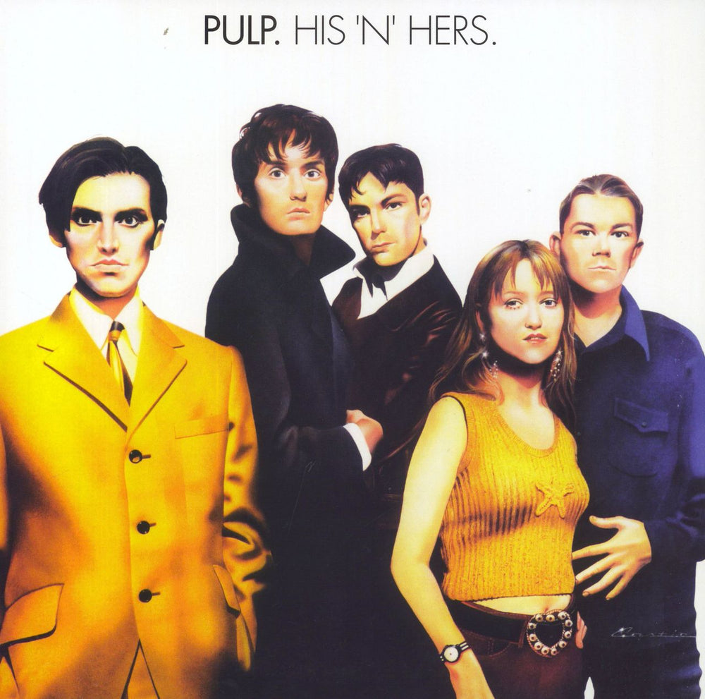 Pulp His 'N' Hers UK vinyl LP album (LP record) 4785292