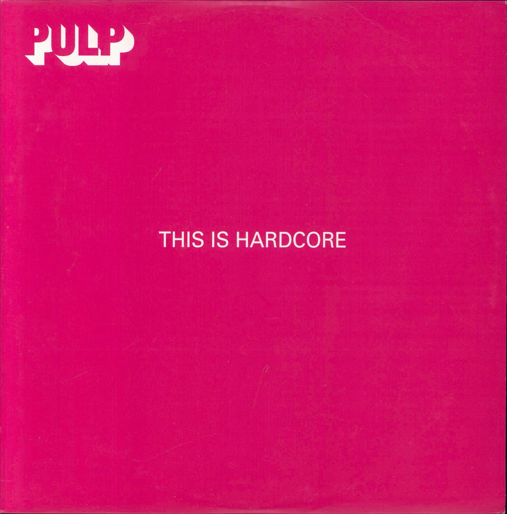 Pulp This Is Hardcore UK Promo 12" vinyl single (12 inch record / Maxi-single) 12IS695DJ