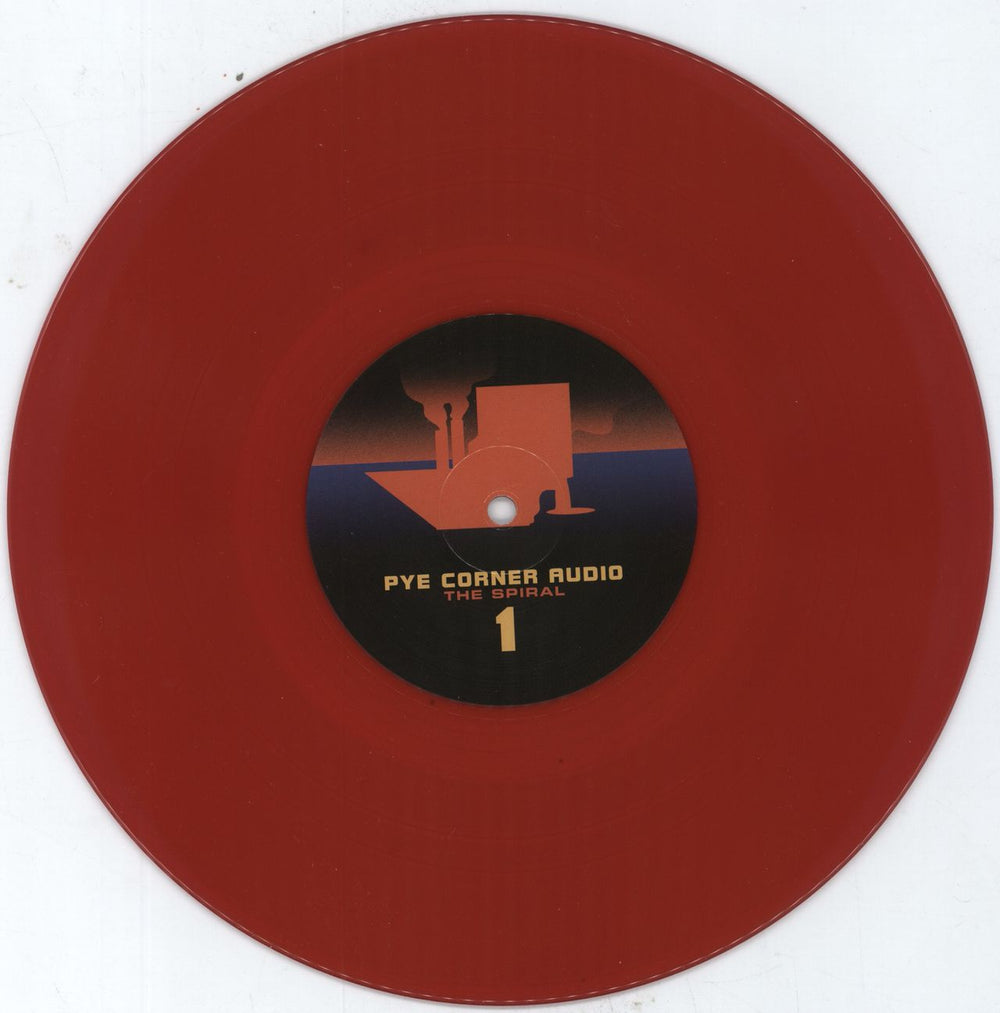 Pye Corner Audio The Spiral - Red Vinyl UK 10" vinyl single (10 inch record) 3Y210TH797985