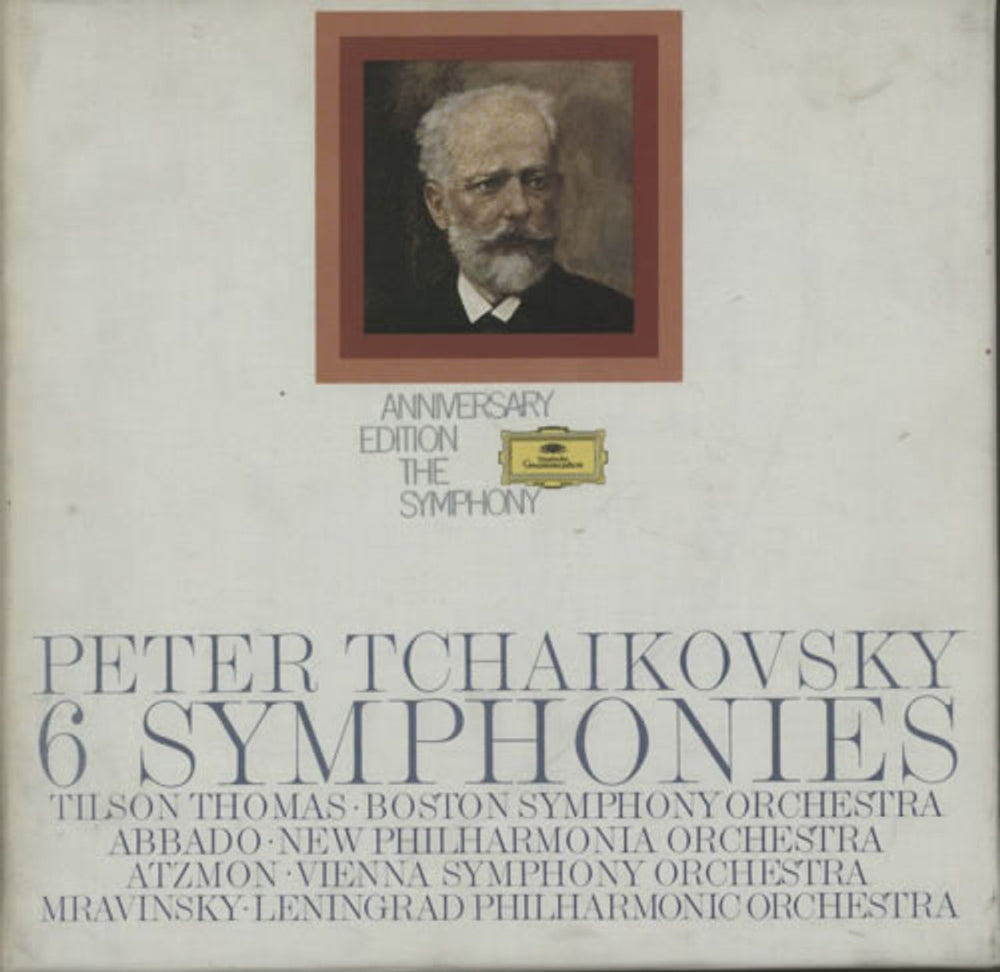 Pyotr Ilyich Tchaikovsky 6 Symphonies German Vinyl Box Set 2720065-10