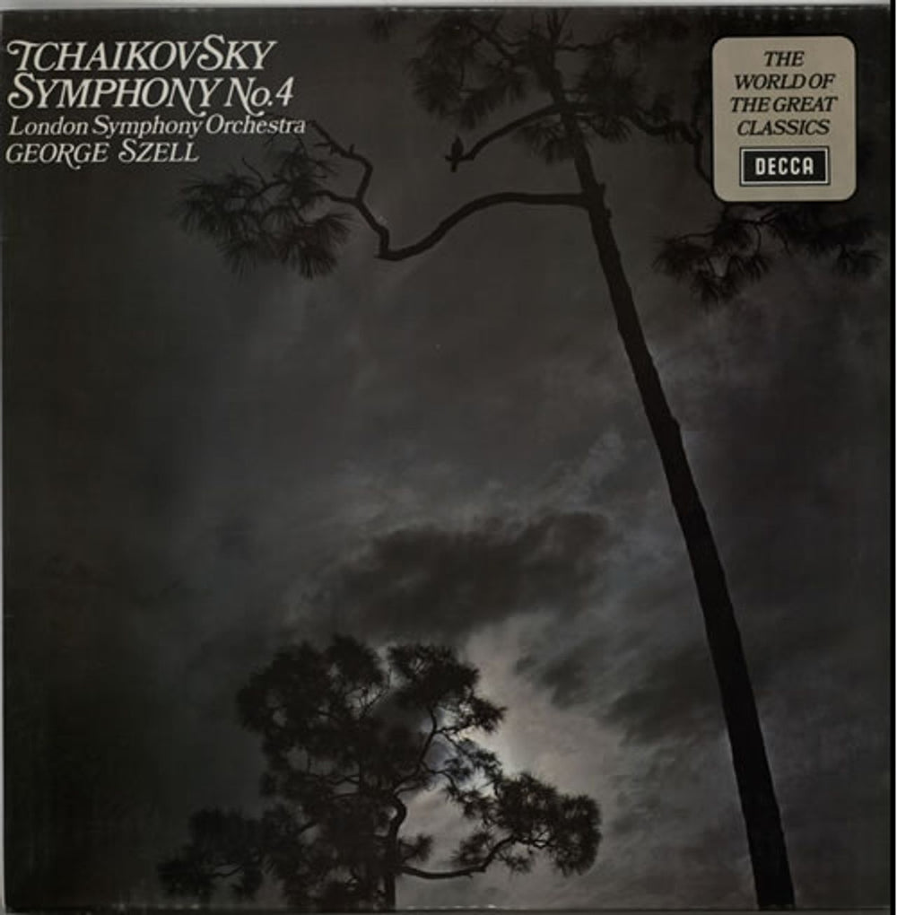 Pyotr Ilyich Tchaikovsky Symphony No. 4 in F Minor, Op.36 UK vinyl LP album (LP record) SPA206